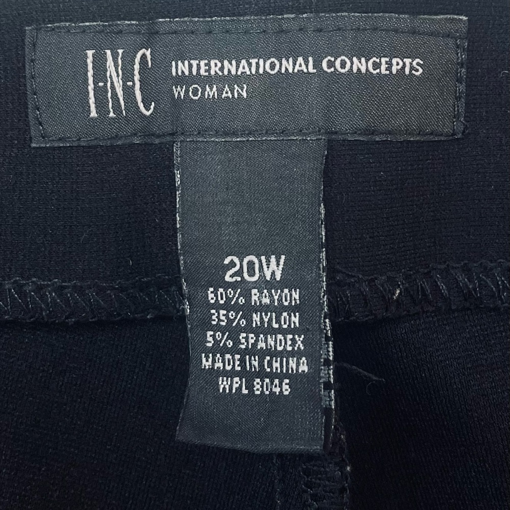 INC International Concepts Black Women's Pants - Picture 4 of 4